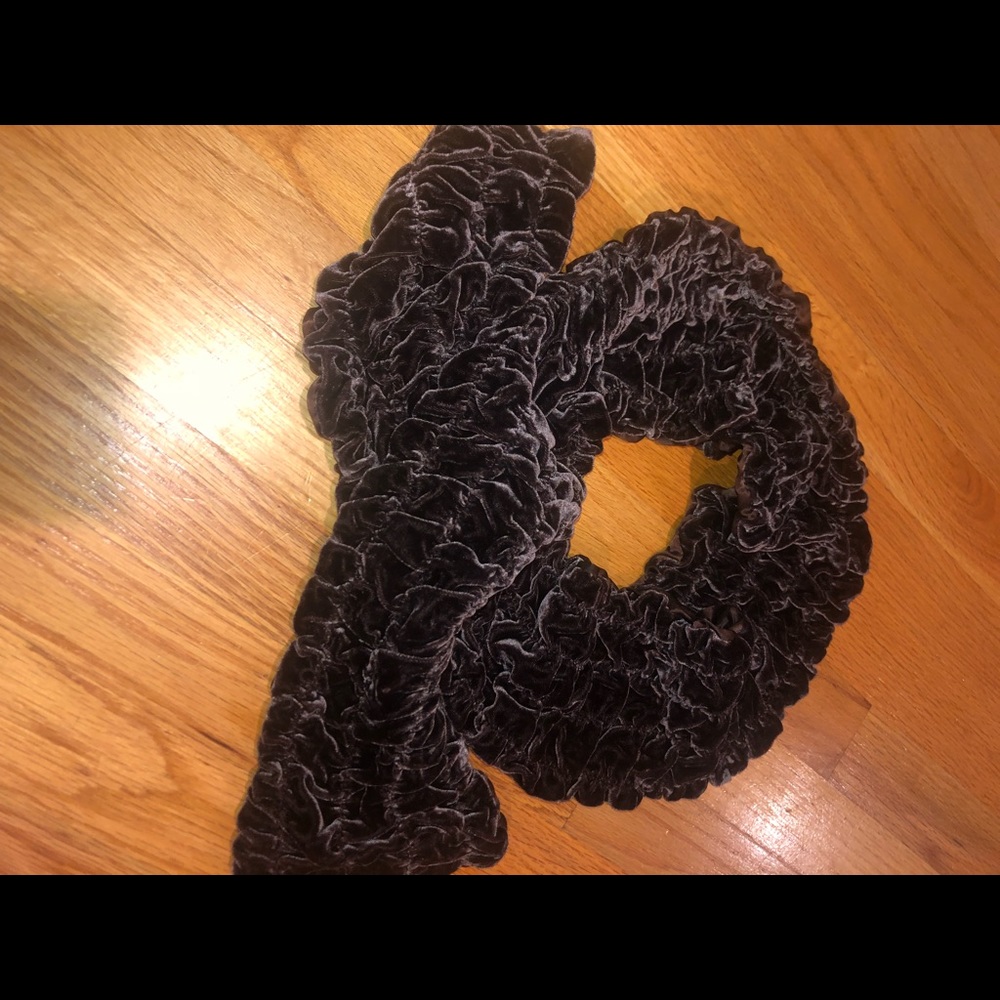 ✨NWT✨ Velvet and Silk Scarf